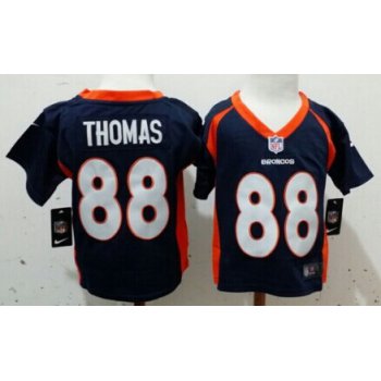 Nike Denver Broncos #88 Demaryius Thomas Blue Toddlers Jersey