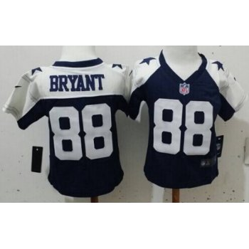 Nike Dallas Cowboys #88 Dez Bryant Blue Thanksgiving Toddlers Jersey