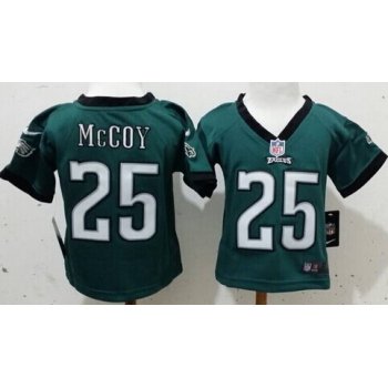 Nike Philadelphia Eagles #25 LeSean McCoy Dark Green Toddlers Jersey