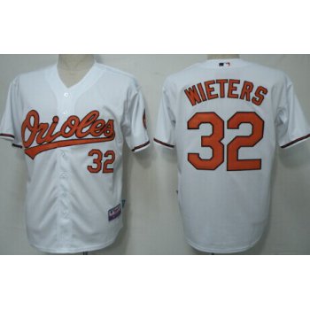 Baltimore Orioles #32 Matt Wieters White Kids Jersey