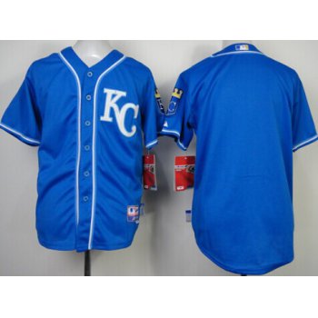 Kansas City Royals Blank 2014 Blue Kids Jersey
