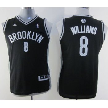 Brooklyn Nets #8 Deron Williams Black Kids Jersey
