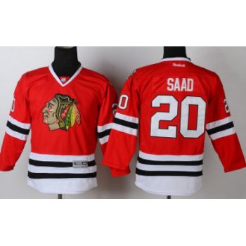 Chicago Blackhawks #20 Brandon Saad Red Kids Jersey