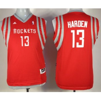Houston Rockets #13 James Harden Red Kids Jersey