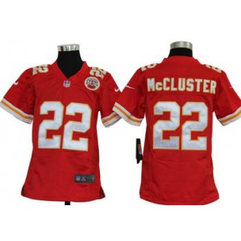 Nike Kansas City Chiefs #22 Dexter McCluster Red Game Kids Jersey