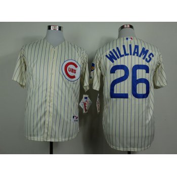 Chicago Cubs #26 Billy Williams 1969 Cream Jersey