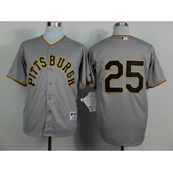 Pittsburgh Pirates #25 Gregory Polanco 1953 Gray Jersey