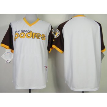 San Diego Padres Blank 1978 White Jersey