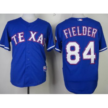 Texas Rangers #84 Prince Fielder 2014 Blue Jersey
