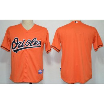 Baltimore Orioles Blank Orange Jersey