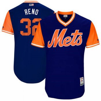 Men's New York Mets Steven Matz Reno Majestic Royal 2017 Little League World Series Players Weekend Stitched Nickname Jersey