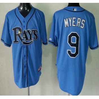 Tampa Bay Rays #9 Wil Myers Light Blue Cool Base MLB Jersey