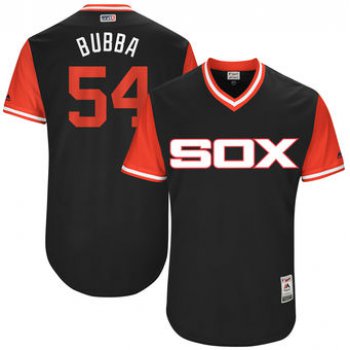 Men's Chicago White Sox Chris Beck Bubba Majestic Black 2017 Players Weekend Authentic Jersey