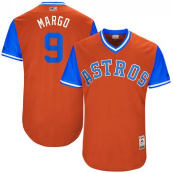 Men's Houston Astros Marwin Gonzalez Margo Majestic Orange 2017 Players Weekend Authentic Jersey