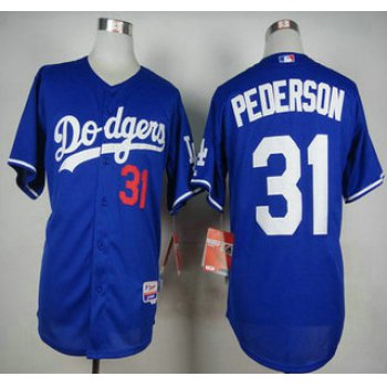 Los Angeles Dodgers #31 Joc Pederson Blue Jersey