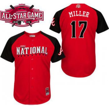 National League Atlanta Braves #17 Shelby Miller Red 2015 All-Star Game Player Jersey