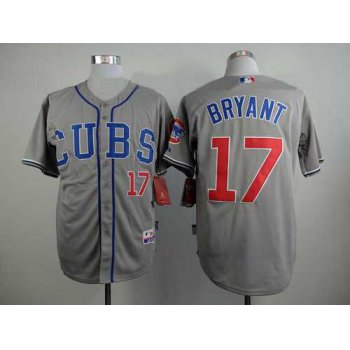 Chicago Cubs #17 Kris Bryant 2014 Gray Jersey