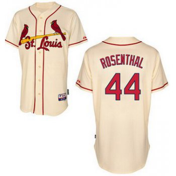 St. Louis Cardinals #44 Trevor Rosenthal Cream Jersey