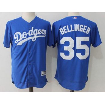 Men's Los Angeles Dodgers #35 Cody Bellinger Royal Blue Stitched MLB Majestic Cool Base Jersey