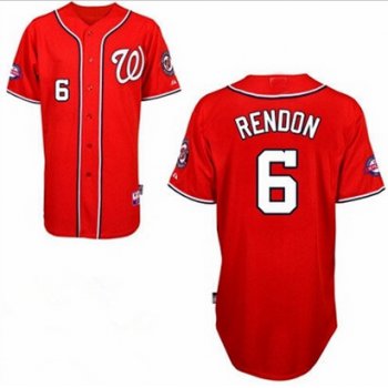 Washington Nationals #6 Anthony Rendon Red Jersey