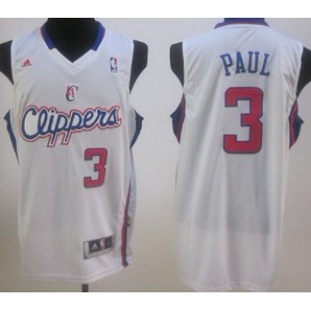 Los Angeles Clippers #3 Chris Paul White Swingman Jersey