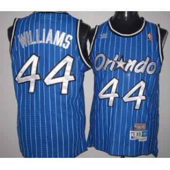 Orlando Magic #44 Jason Williams Blue Swingman Throwback Jersey