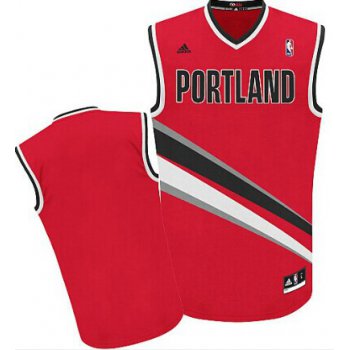 Portland Trail Blazers Blank Red Swingman Jersey