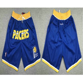 Men's Indiana Pacers Blue Just Don Shorts Swingman Shorts