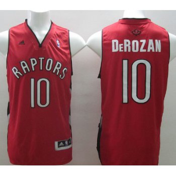 Toronto Raptors #10 Demar DeRozan Revolution 30 Swingman Red Jersey