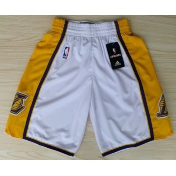 Los Angeles Lakers White Short