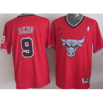 Chicago Bulls #9 Luol Deng Revolution 30 Swingman 2013 Christmas Day Red Jersey