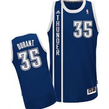 Oklahoma City Thunder #35 Kevin Durant 2013 Navy Blue Swingman Jersey