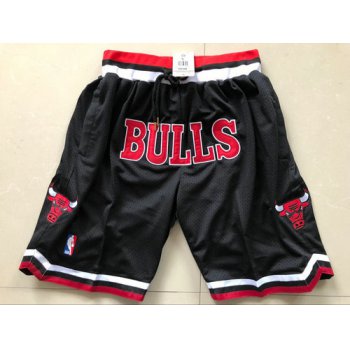 Bulls Black 1997-98 Limited Shorts