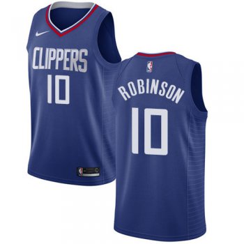 Nike Clippers #10 Jerome Robinson Blue NBA Swingman Icon Edition Jersey