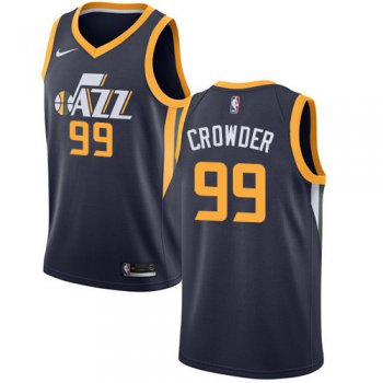 Nike Jazz #99 Jae Crowder Navy NBA Swingman Icon Edition Jersey