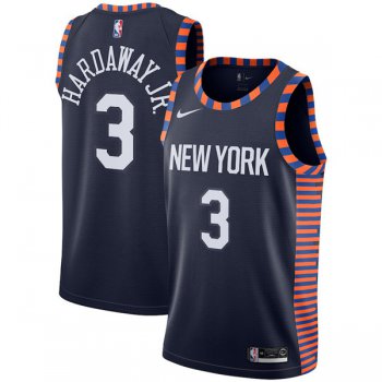 Nike NBA New York Knicks #3 Tim Hardaway Jr Jersey 2018-19 New Season City Edition Jersey