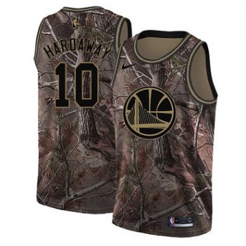 Nike Golden State Warriors #10 Tim Hardaway Camo NBA Swingman Realtree Collection Jersey