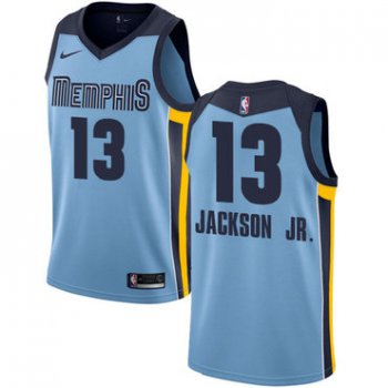 Nike Memphis Grizzlies #13 Jaren Jackson Jr. Light Blue NBA Swingman Statement Edition Jersey