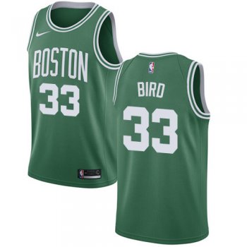 Nike Boston Celtics #33 Larry Bird Green NBA Swingman Icon Edition Jersey