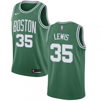 Nike Boston Celtics #35 Reggie Lewis Green NBA Swingman Icon Edition Jersey