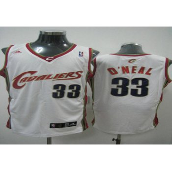 NBA JERSEYS Cleveland Cavaliers #33 LeBron Oneal Swingman white Jersey