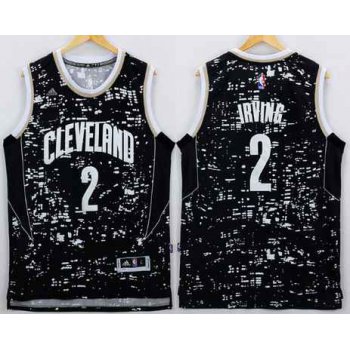 Men's Cleveland Cavaliers #2 Kyrie Irving Adidas 2015 Urban Luminous Swingman Jersey