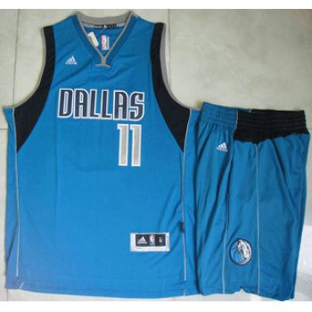 Dallas Mavericks #11 Monta Ellis Revolution 30 Swingman 2014 New Light Blue Jersey Short Suits