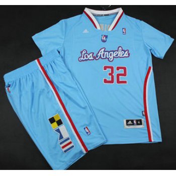 Los Angeles Clippers #32 Blake Griffin Blue Revolution 30 Swingman NBA Jerseys Short Suits 2013 New Style