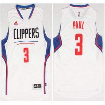 Los Angeles Clippers #3 Chris Paul Revolution 30 Swingman 2015 New White Jersey