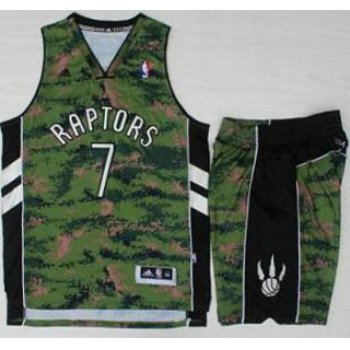 Toronto Raptors #7 Kyle Lowry Revolution 30 Swingman Special Canadian Forces Fourth Jersey Suits