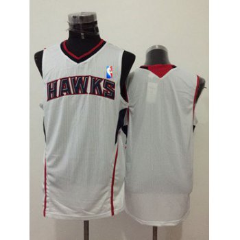 Men's Atlanta Hawks Blank White Swingman Jersey
