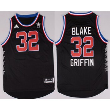 2015 NBA Western All-Stars #32 Blake Griffin Revolution 30 Swingman Black Jersey