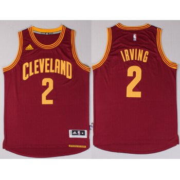 Cleveland Cavaliers #2 Kyrie Irving Revolution 30 Swingman 2014 New Red Jersey