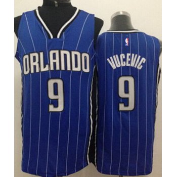 Orlando Magic #9 Nikola Vucevic Blue Swingman Jersey